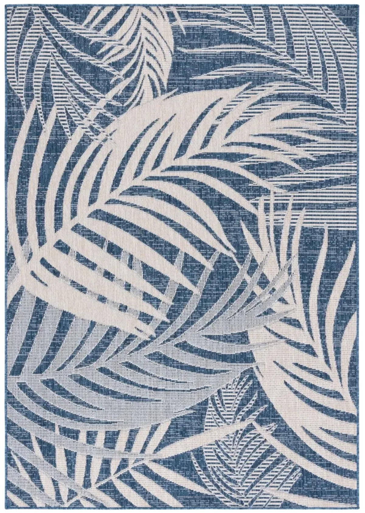 BEACH HOUSE 294 BLUE  5'-3' x 7'-6' Medium Rectangle Rug