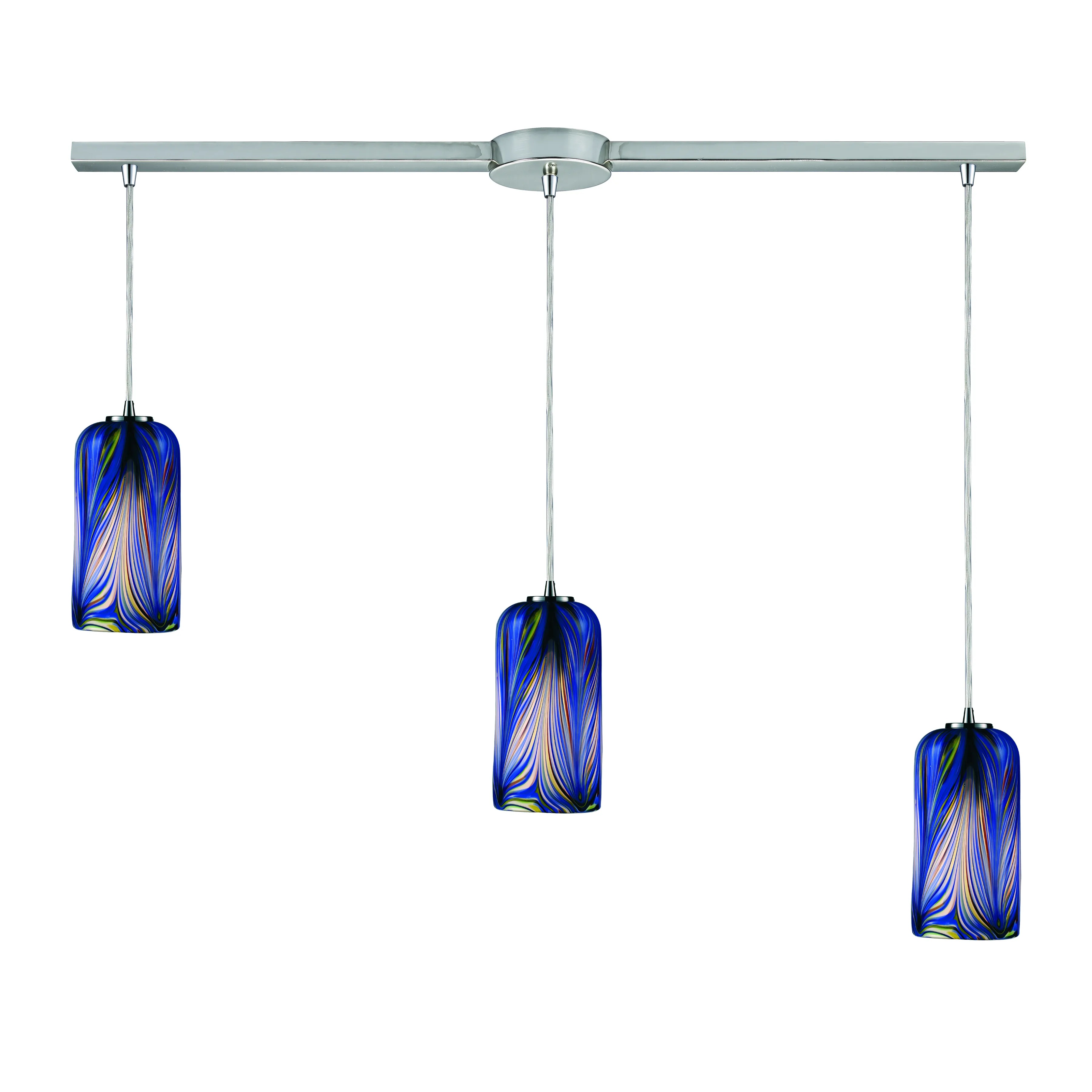 Molten Configurable Multi Pendant - Satin Nickel