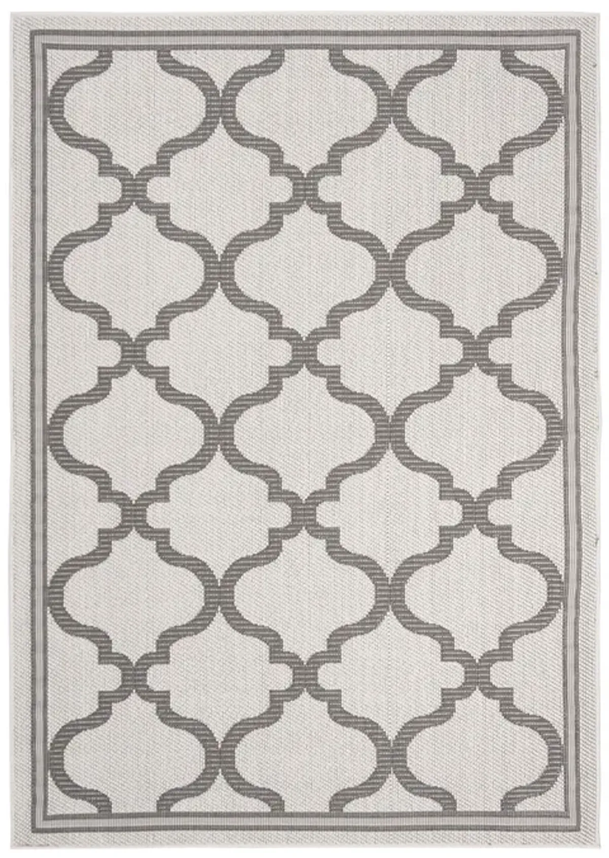 Safavieh BERMUDA 800 Collection BMU810B-9 Ivory / Grey 9' X 12'