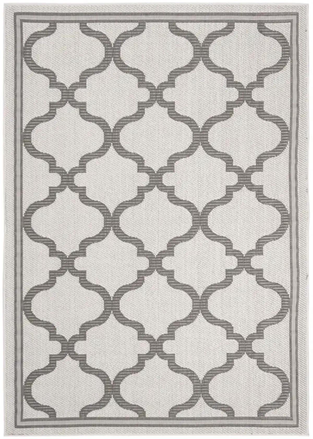 Safavieh BERMUDA 800 Collection BMU810B-9 Ivory / Grey 9' X 12'