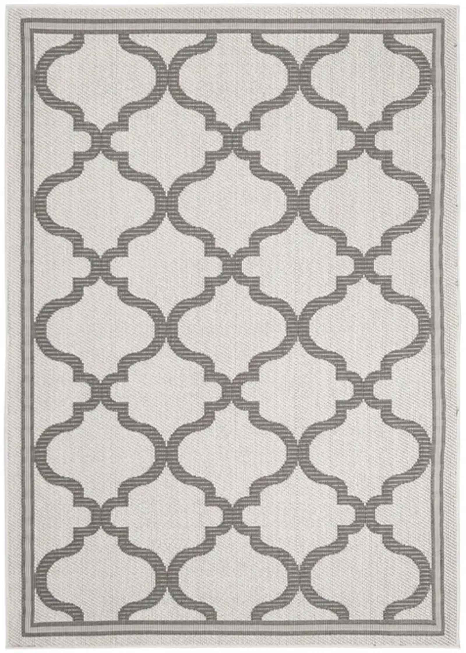 Safavieh BERMUDA 800 Collection BMU810B-9 Ivory / Grey 9' X 12'