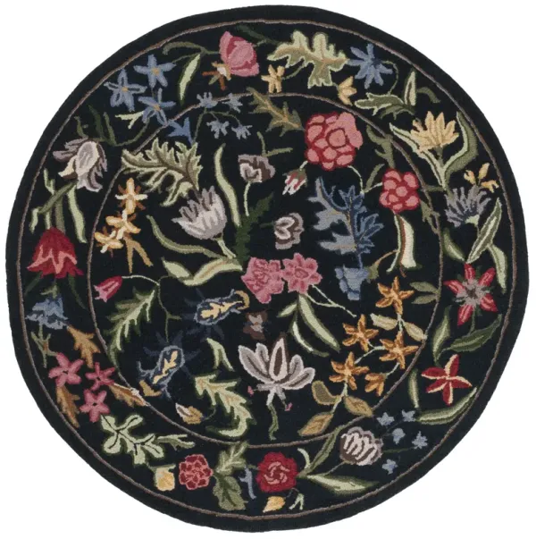 CHELSEA Hand Tufted 5'-6' x 5'-6' Round area rug