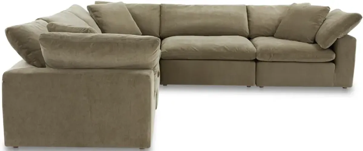 Clay Classic L-Shaped Modular Sectional Desert Sage