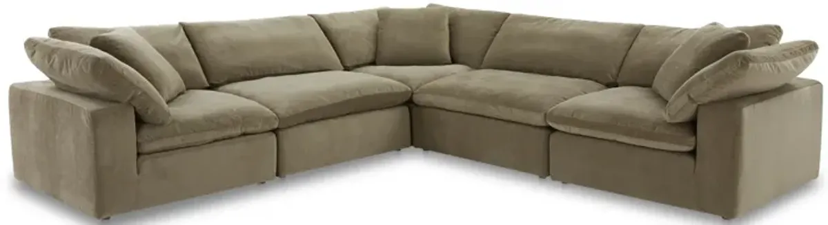 Clay Classic L-Shaped Modular Sectional Desert Sage