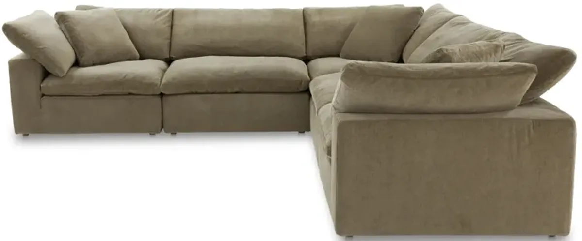 Clay Classic L-Shaped Modular Sectional Desert Sage