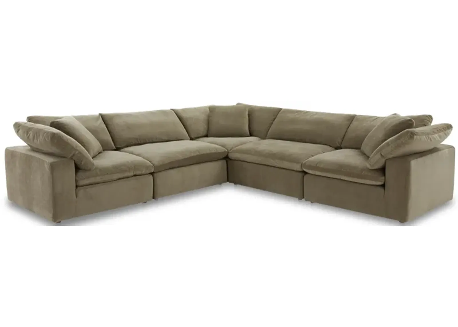 Clay Classic L-Shaped Modular Sectional Desert Sage