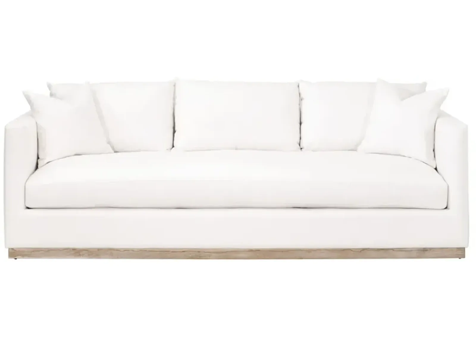 Siena Plinth Base 96" Sofa