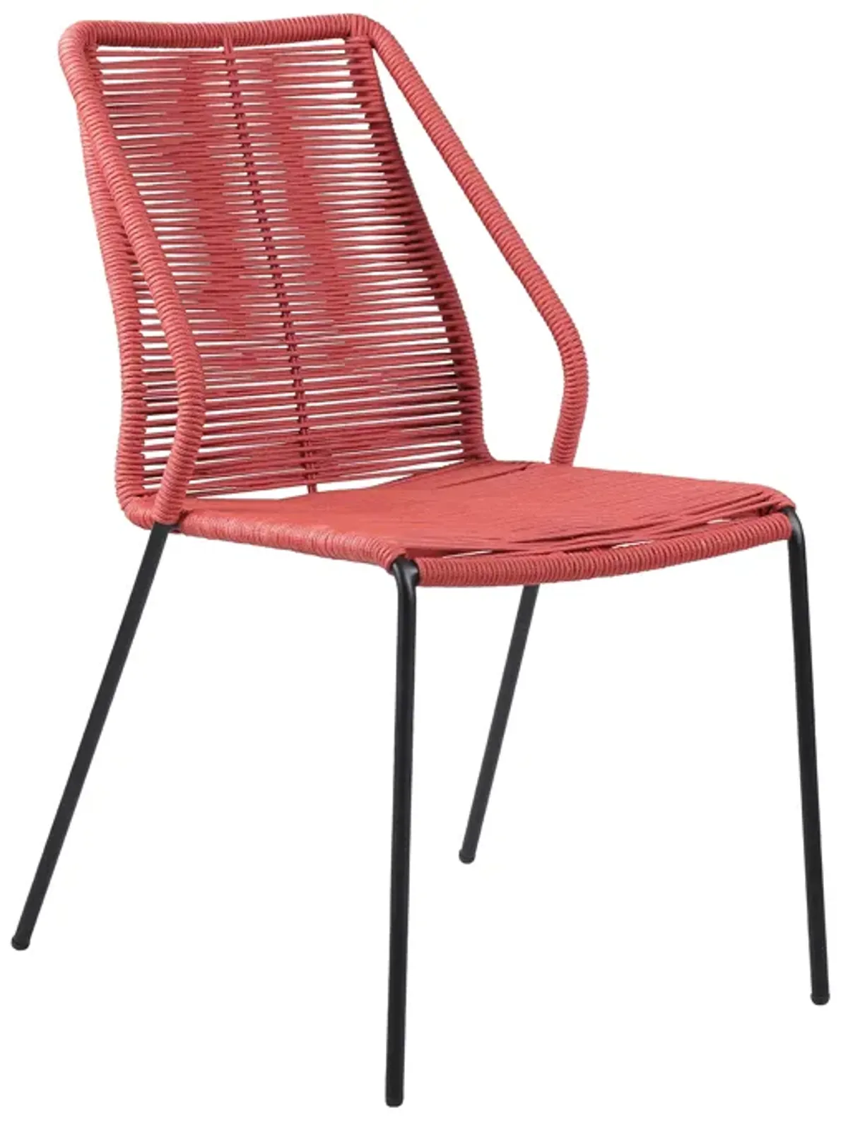 Clip Stackable Steel Indoor/Outdoor Dining Chair 