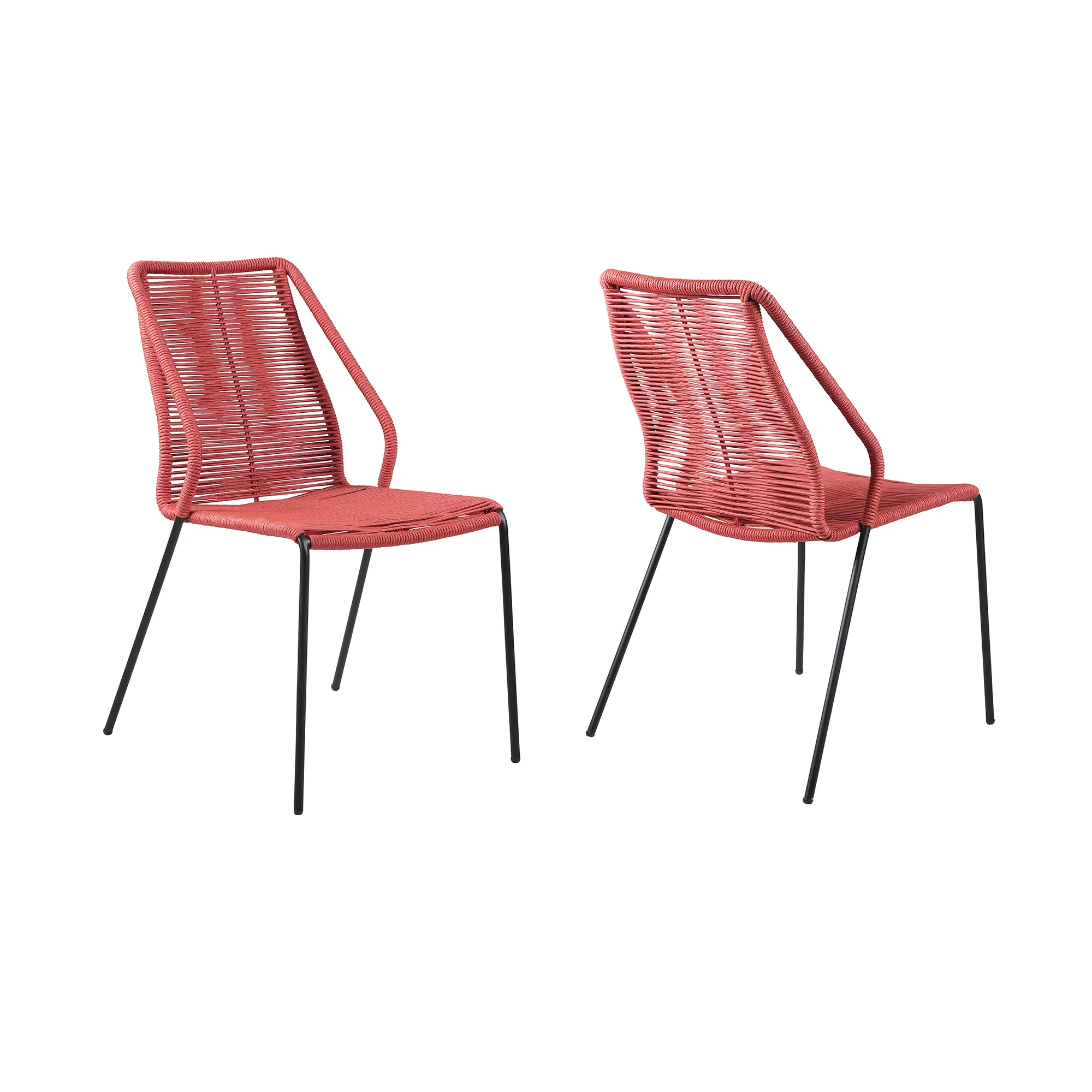 Clip Stackable Steel Indoor/Outdoor Dining Chair 