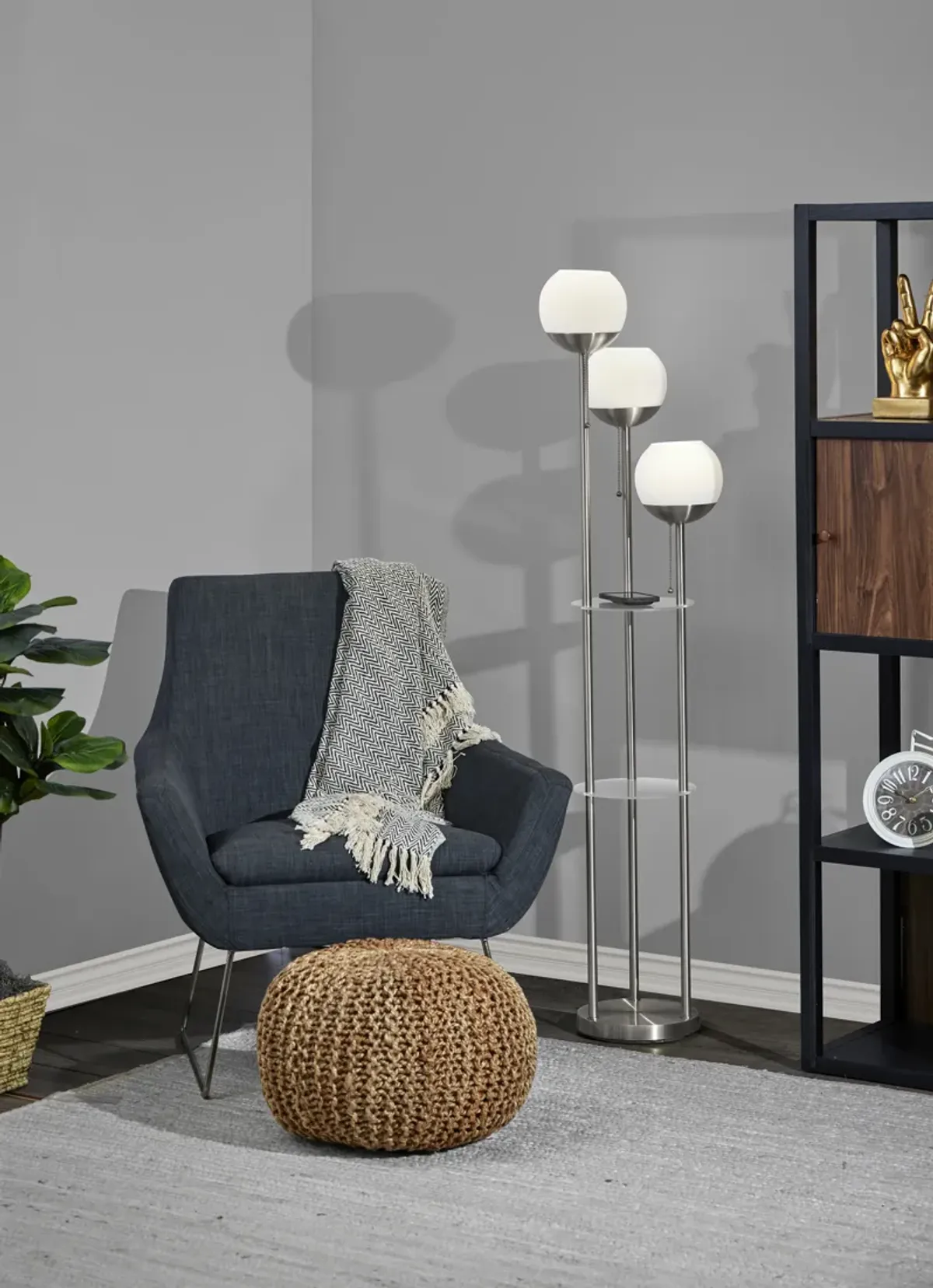 Bianca Shelf Floor Lamp