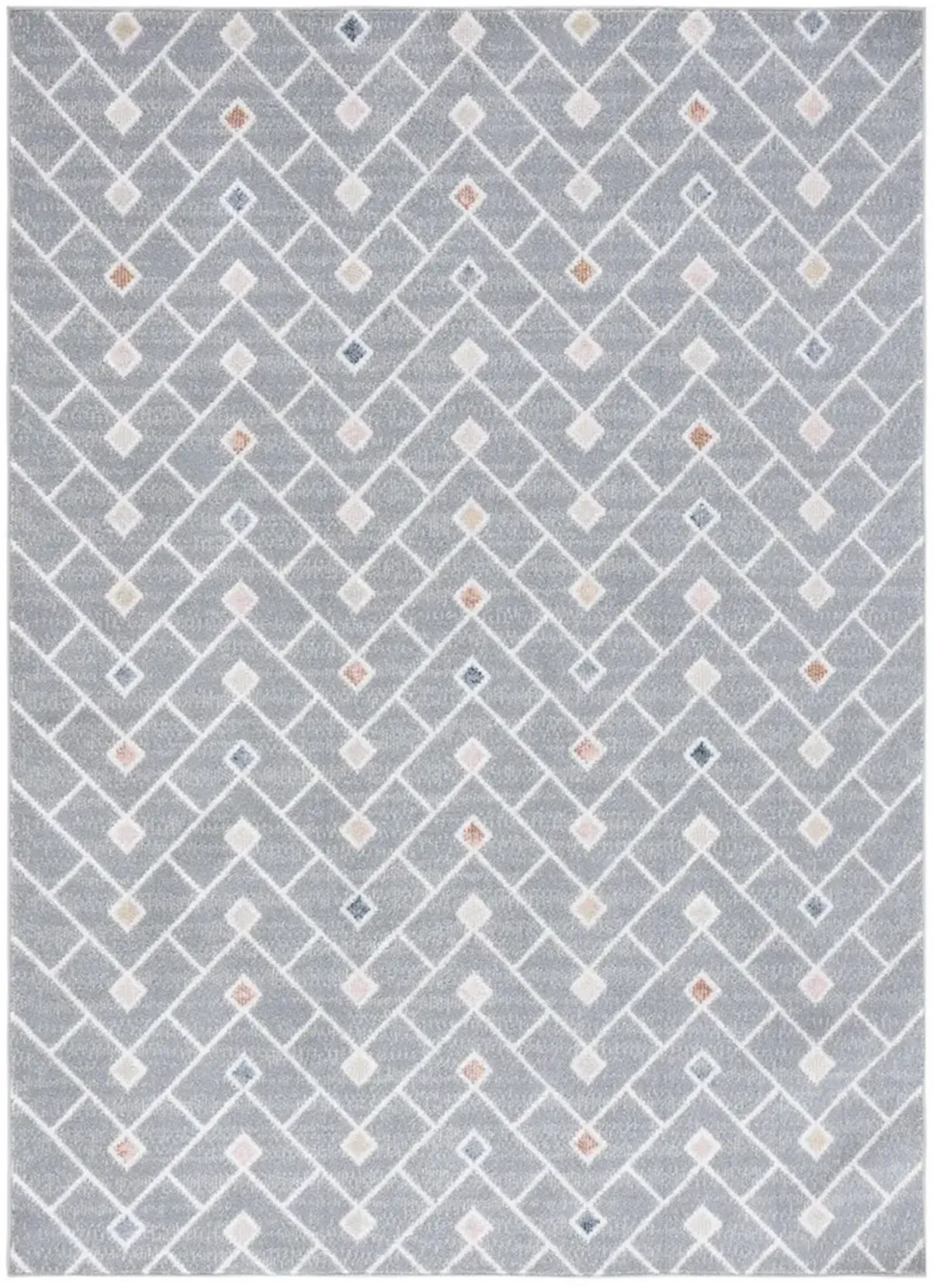 BLAIR WASHABLE 230 Grey 4' X 6' Small Rectangle Rug