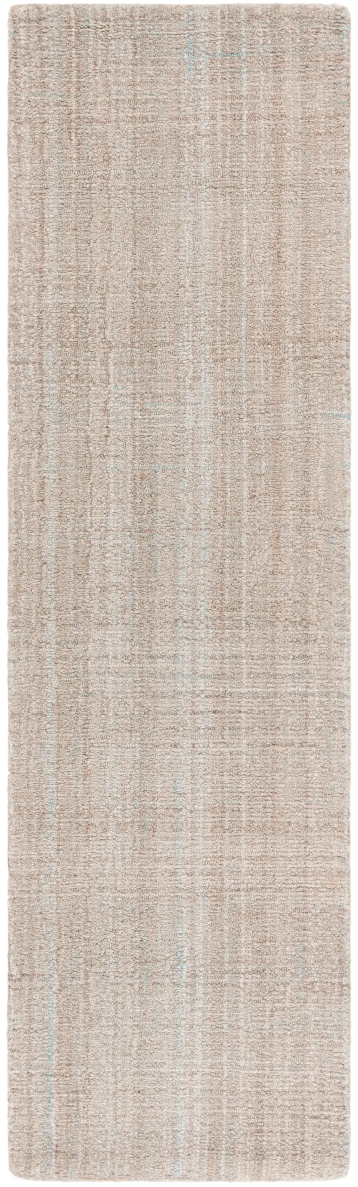 ABSTRACT 151 AQUA  2'-3' x 8' Runner Rug