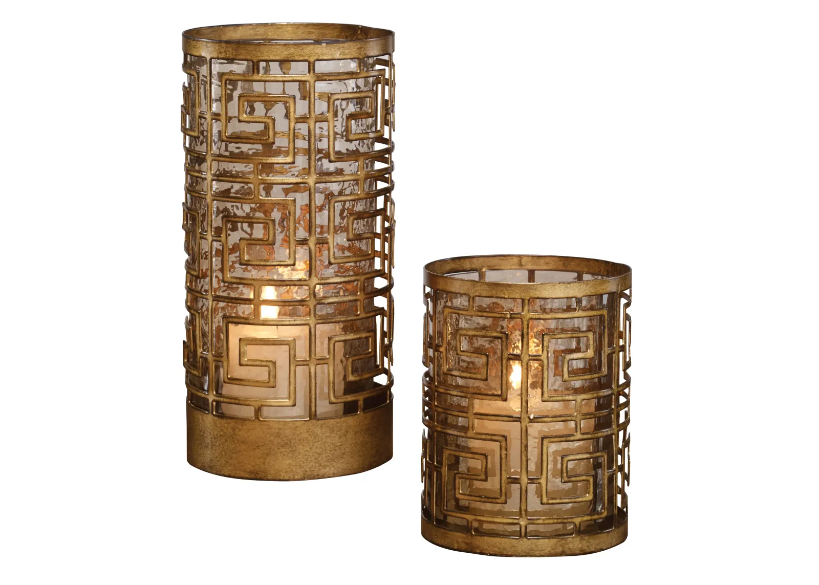 Ruhi Hurricane Candleholders, S/2