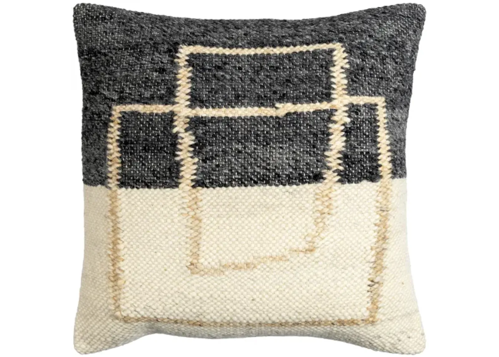 Kambalny KBY-001 18"L x 18"W Accent Pillow  - Poly Insert