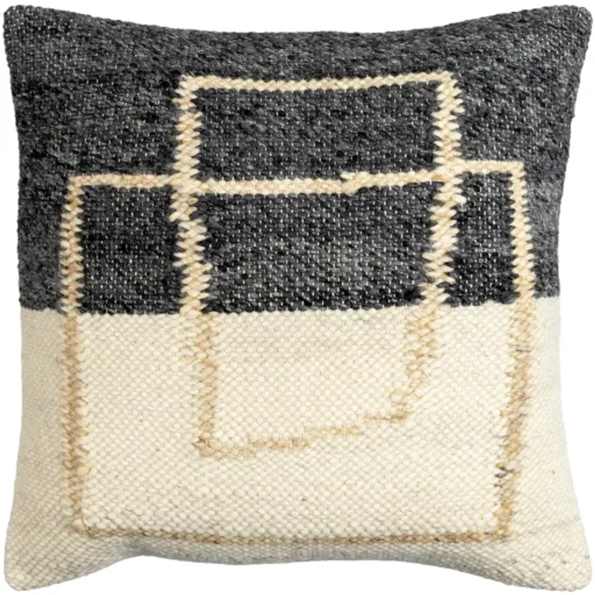 Kambalny KBY-001 18"L x 18"W Accent Pillow  - Poly Insert