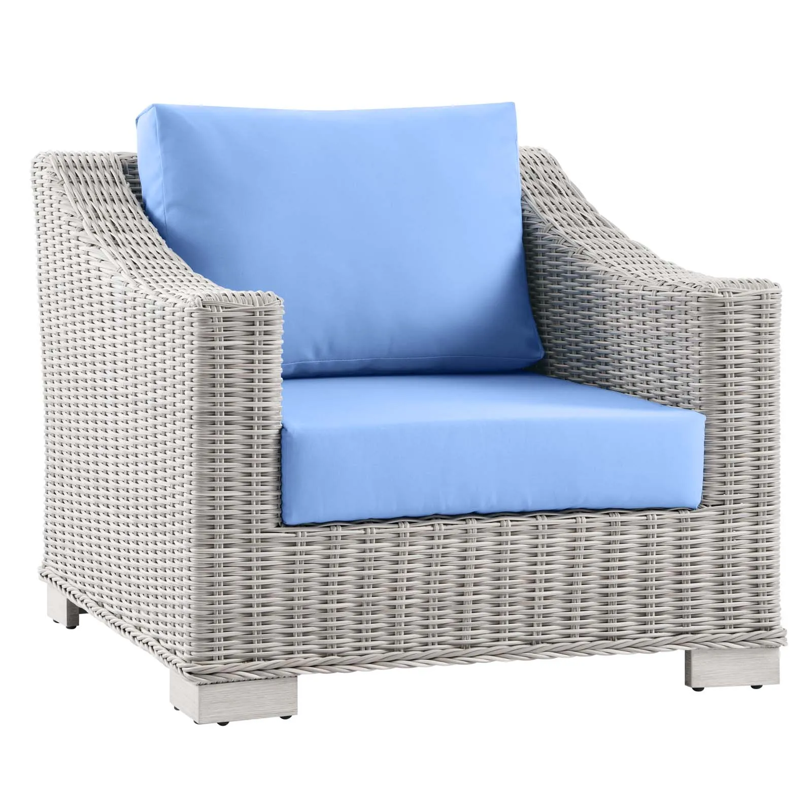 Conway Outdoor Patio Wicker Rattan Armchair