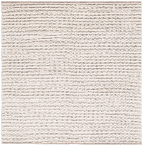 NATURA 220 IVORY  4' x 4' Square Square Rug