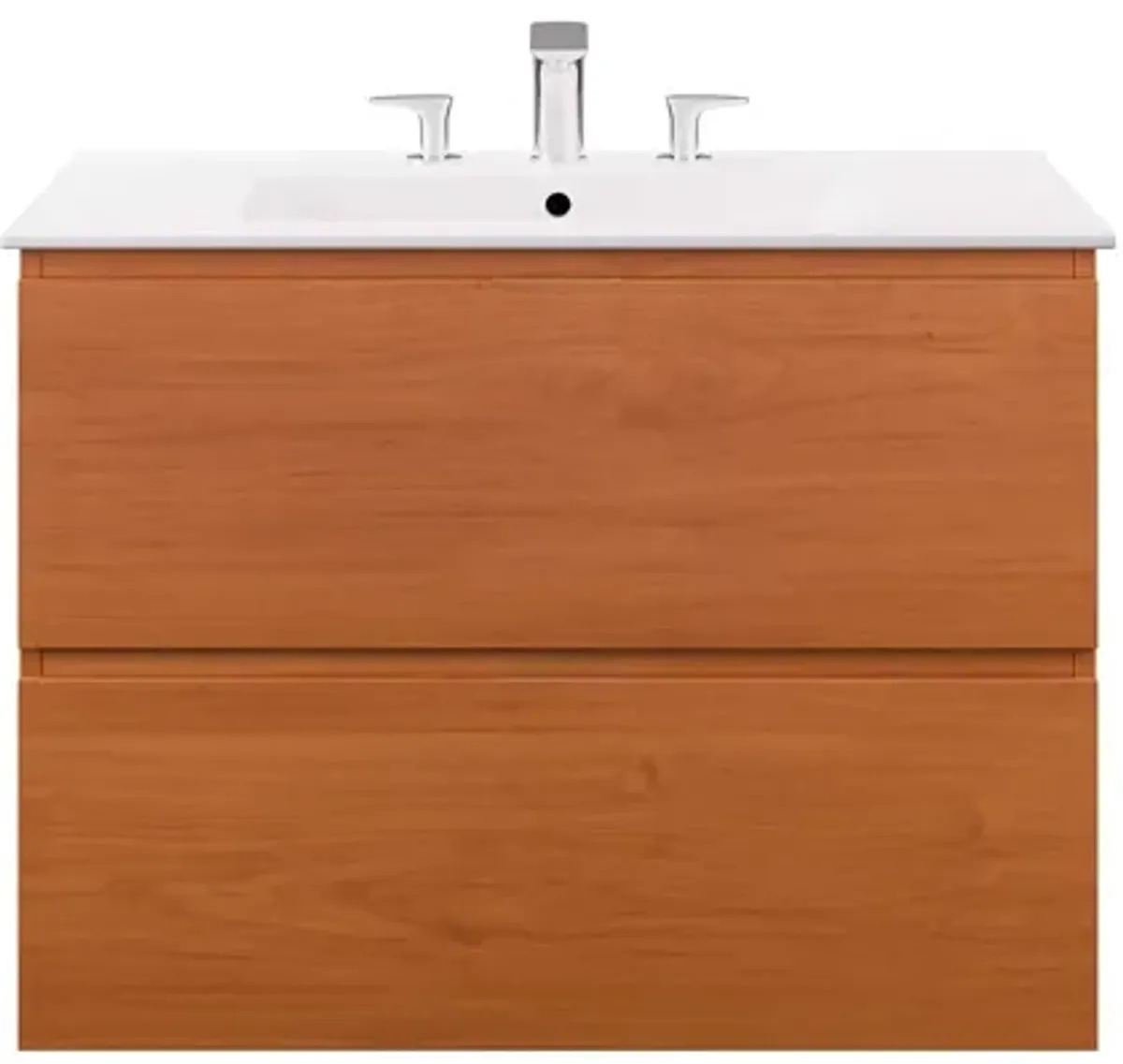 Scenic 30" Wall-Mount Bathroom Vanity