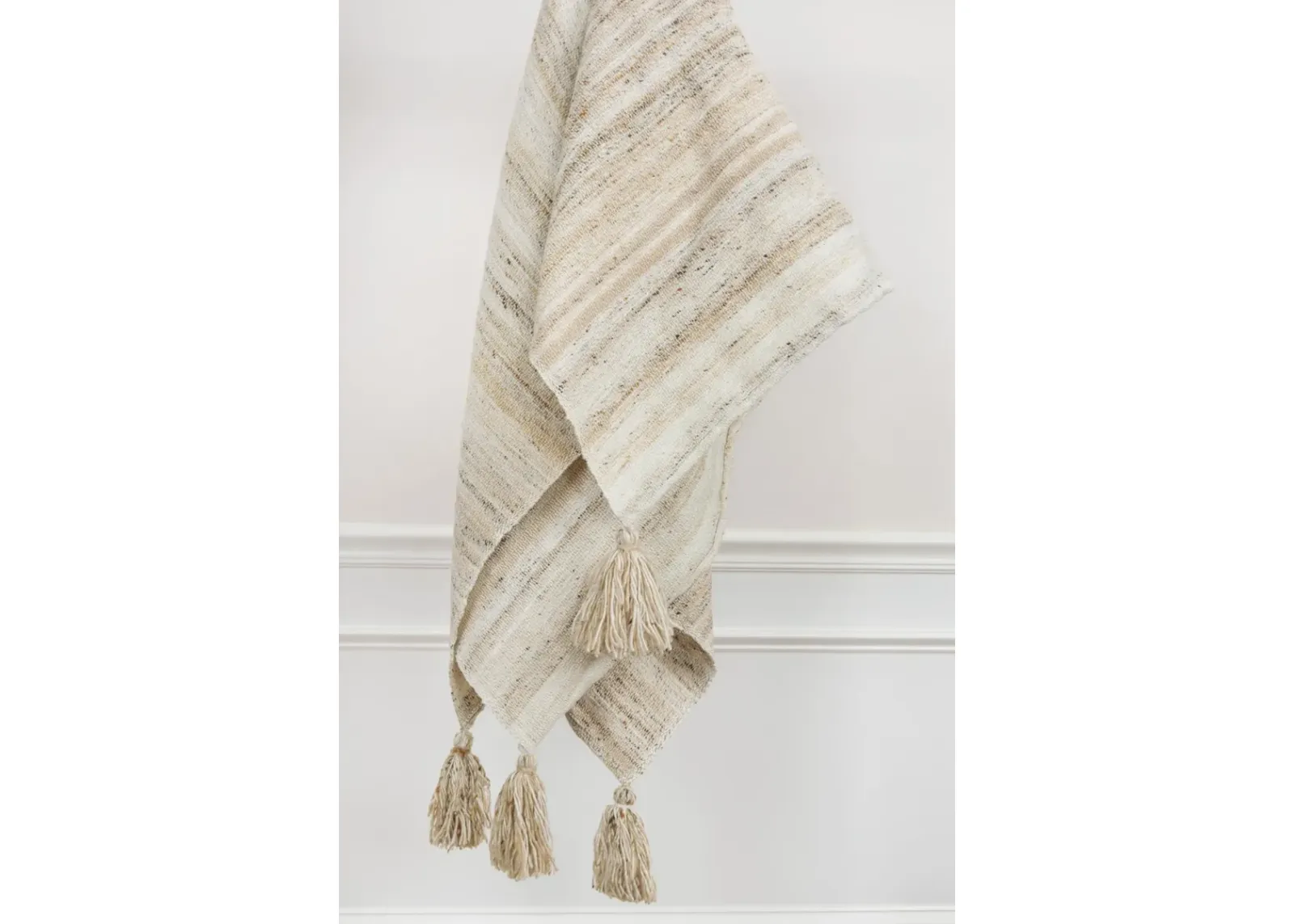 Abstract Ivory Throw