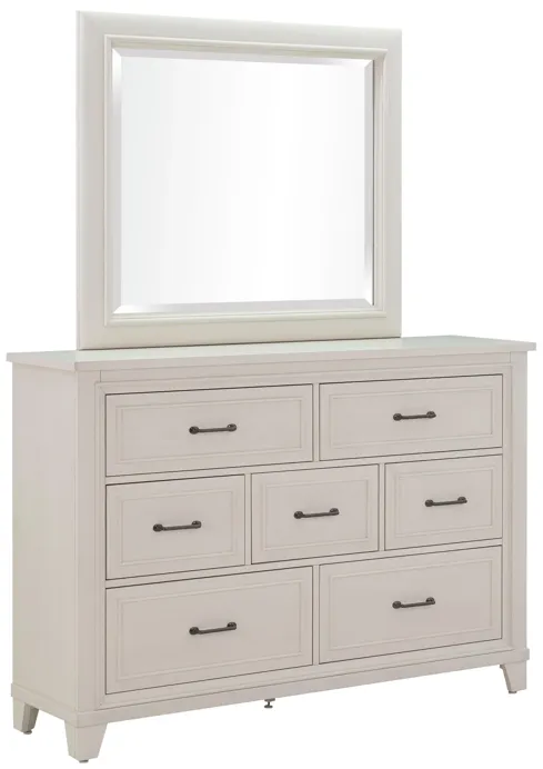 Montauk Weathered White Dresser