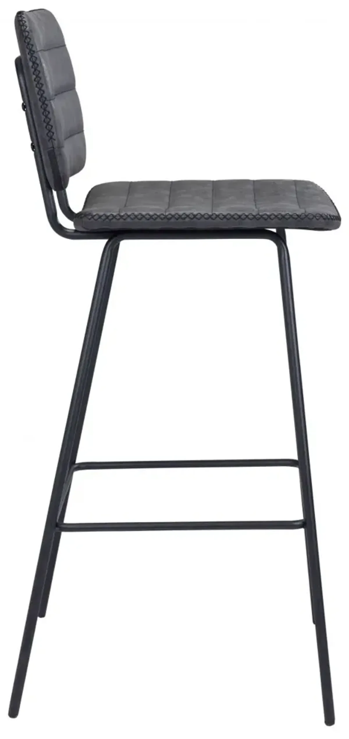 Boston Barstool (Set of 2) Vintage Black