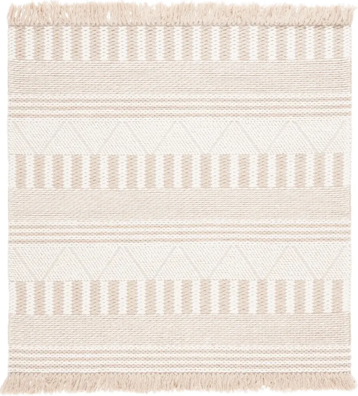 NATURA Hand Woven 6' x 6' Square area rug