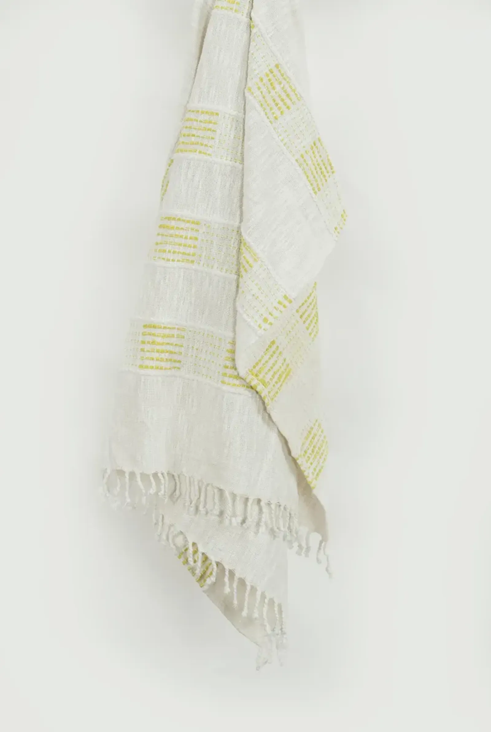 Stripe Yellow Throw