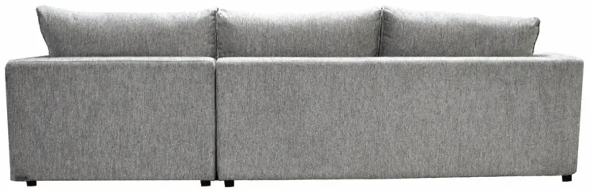 Taylor Right Sectional - Asphalt Grey