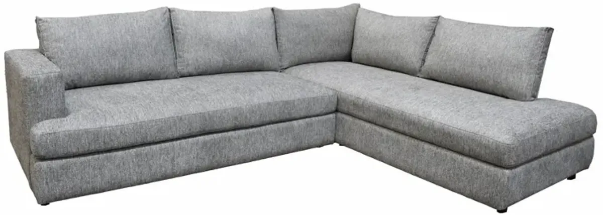 Taylor Right Sectional - Asphalt Grey