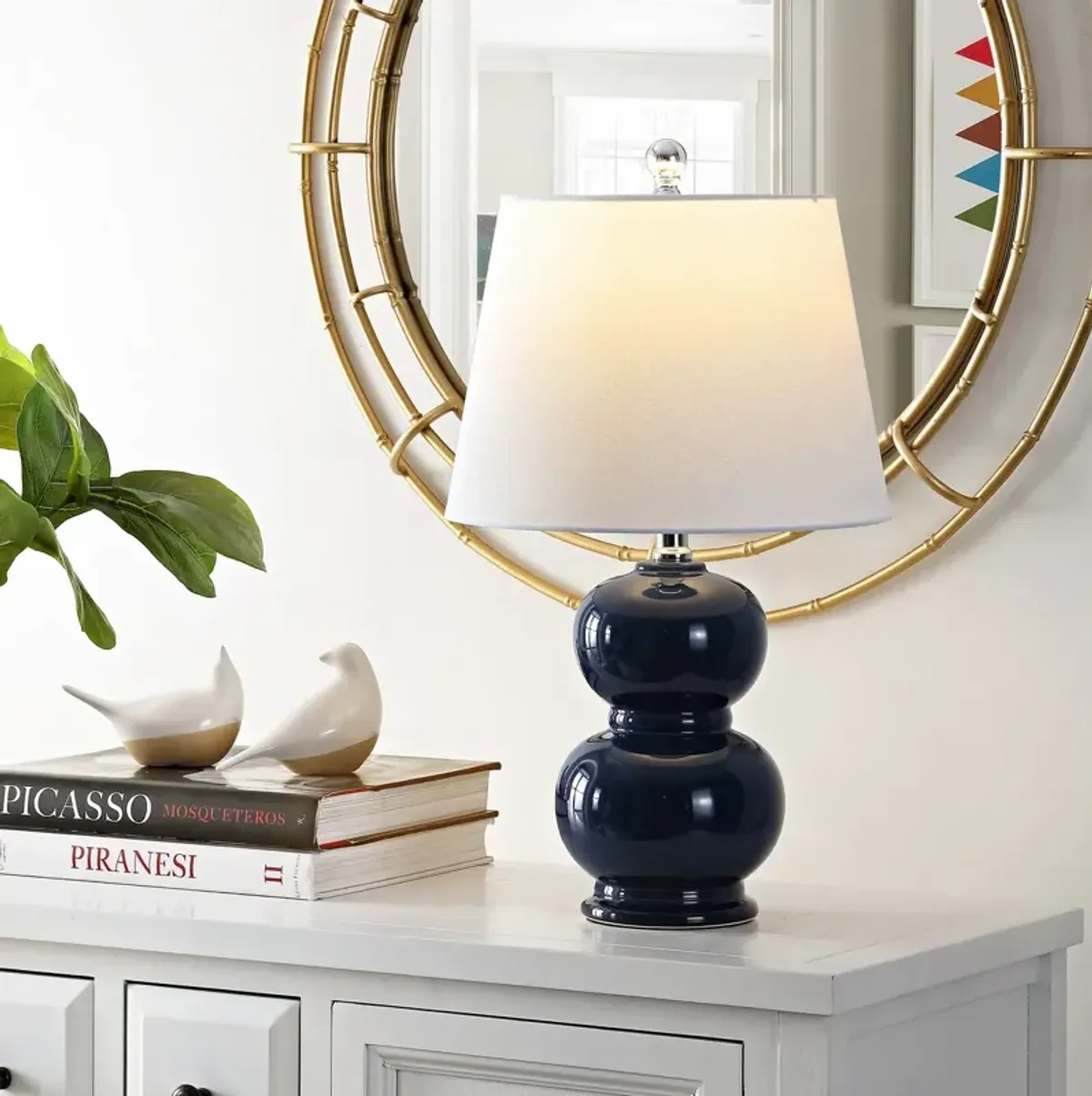 EVERLEE CERAMIC TABLE LAMP 