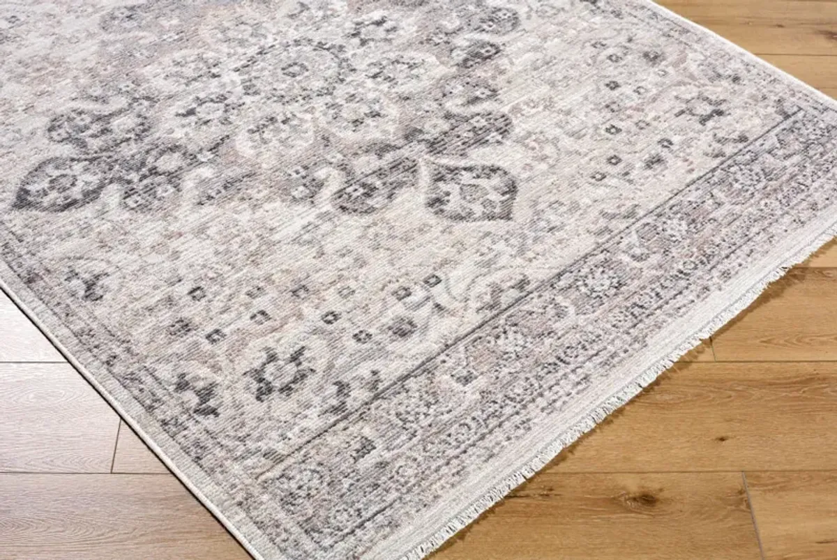 Azhar 7'10" x 10' Machine Woven Rug