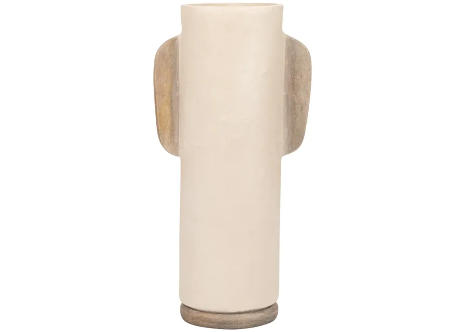 Ecomix, 19" Organic Vase, Ivory