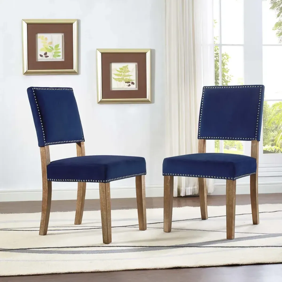 Oblige Dining Chair Wood Set of 2