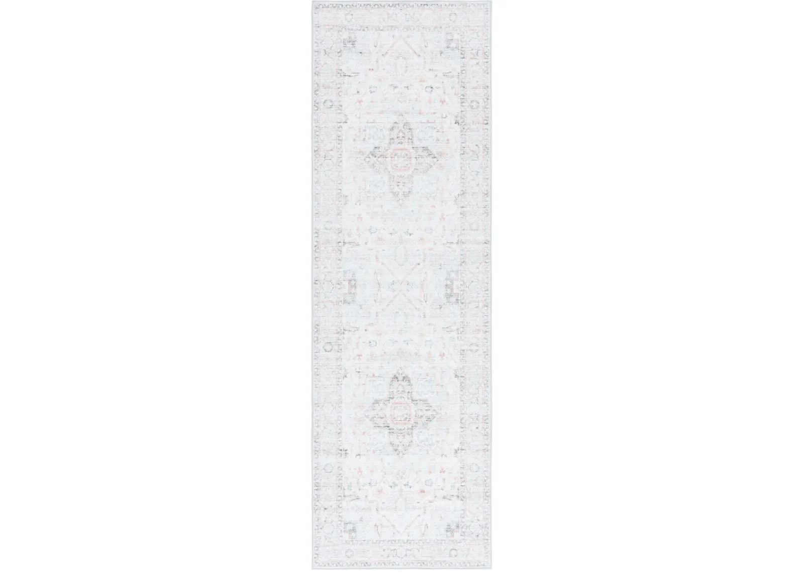 ARIZONA 913 LIGHT GREY  2'-6' x 8' Runner Rug