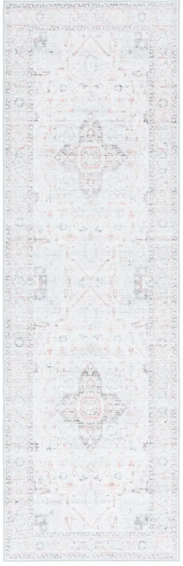 ARIZONA 913 LIGHT GREY  2'-6' x 8' Runner Rug