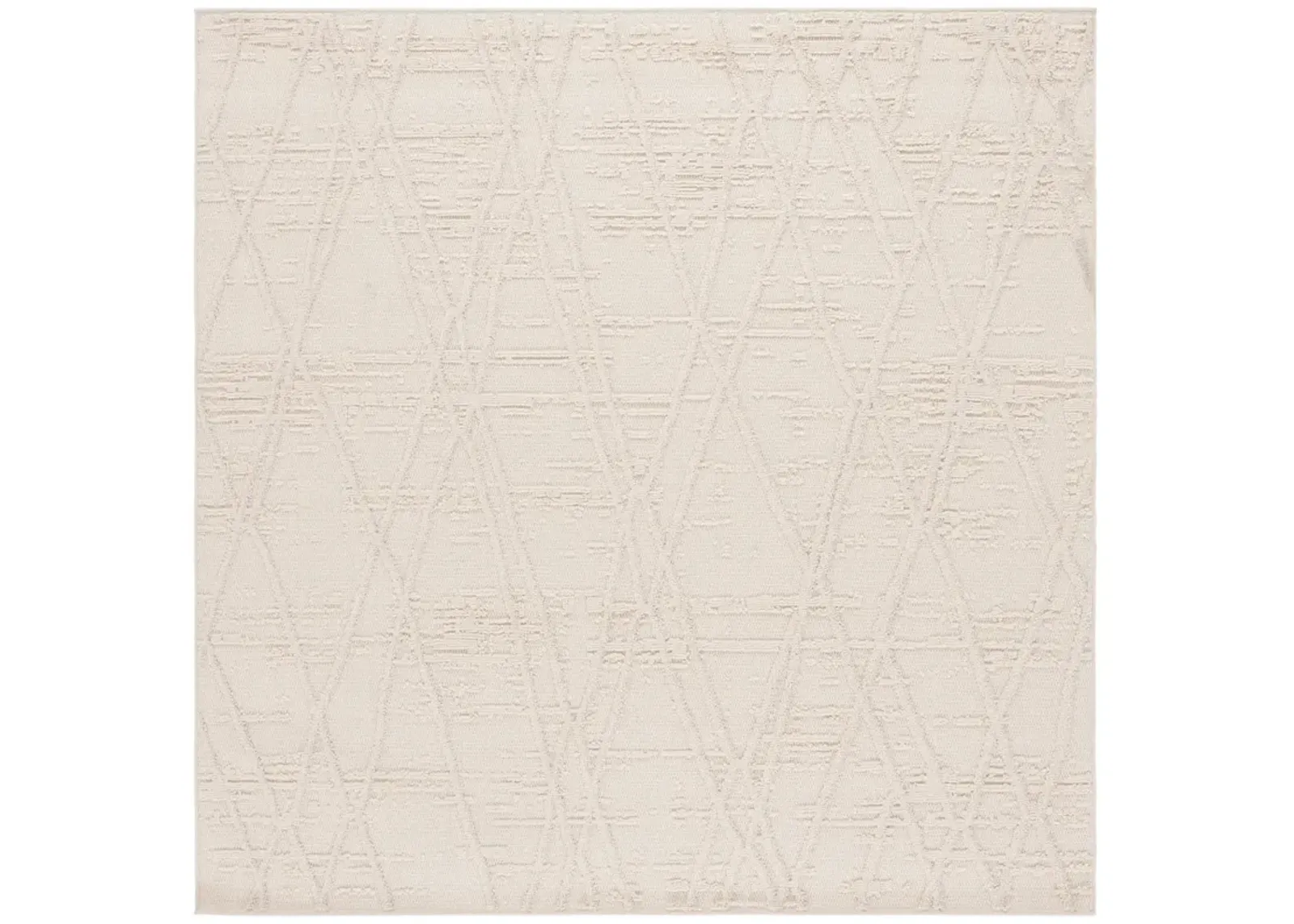 PAROS 114 IVORY 6'-7' x 6'-7' Square Square Rug