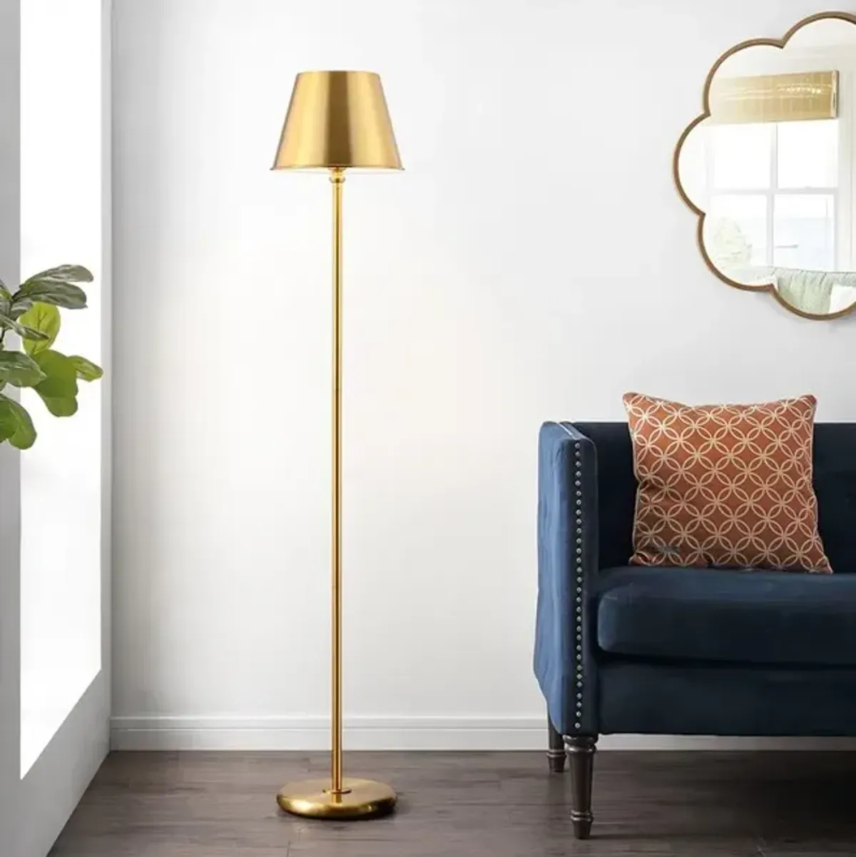 ASHER IRON FLOOR LAMP 