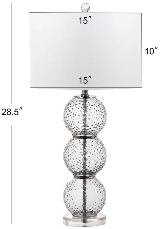 Port Robert 28.5-Inch H Glass Table Lamp - Set of 2