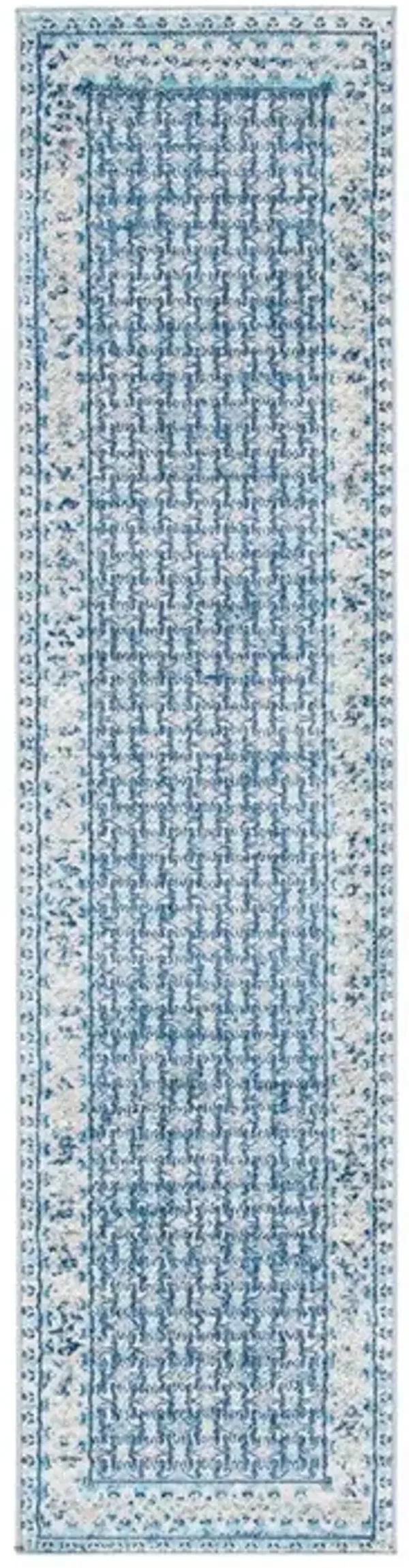 Brentwood 899 Ivory / Aqua 2' X 4' Accent Powerloomed Rug