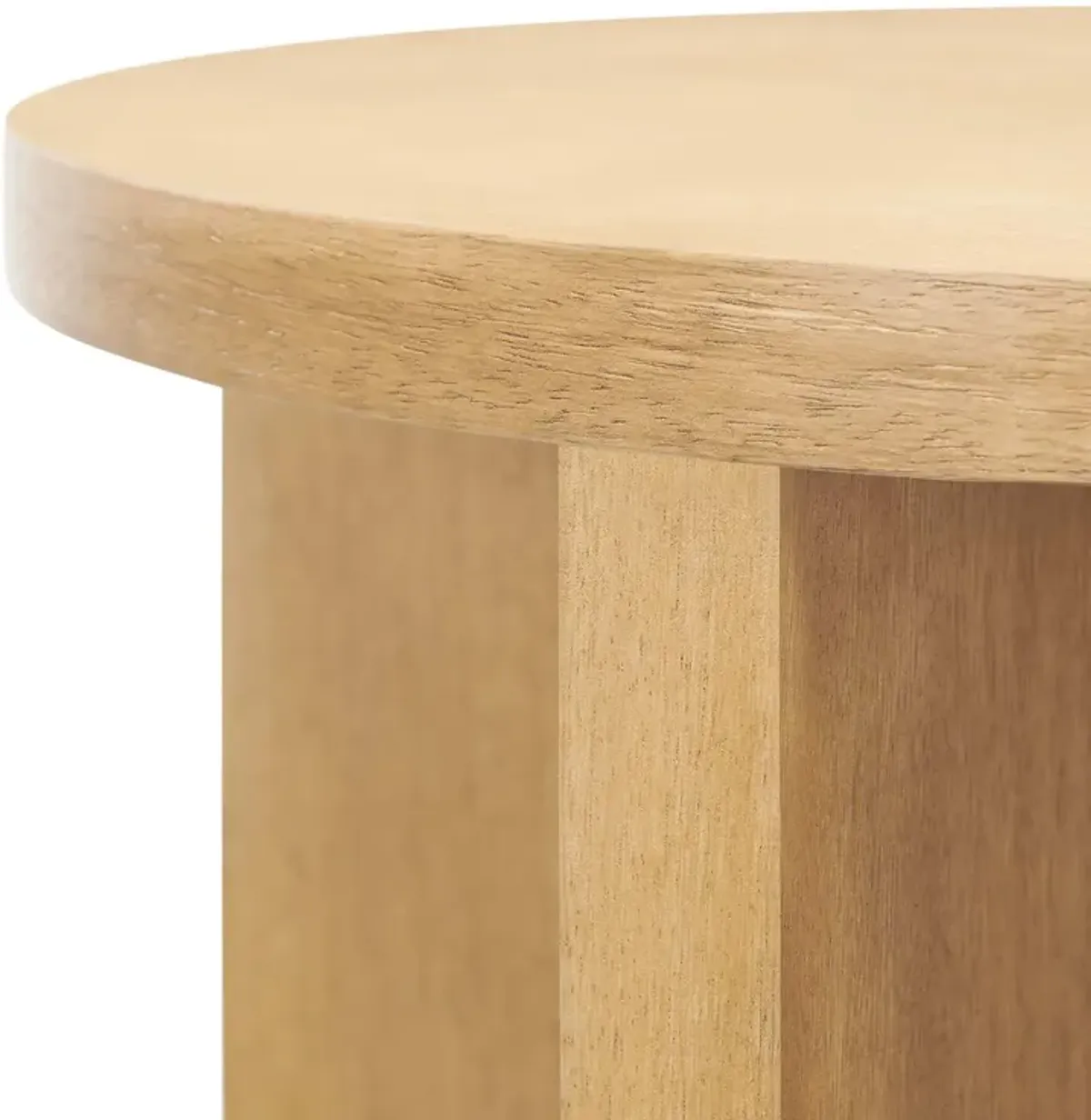 Silas Round Mango Wood Side Table