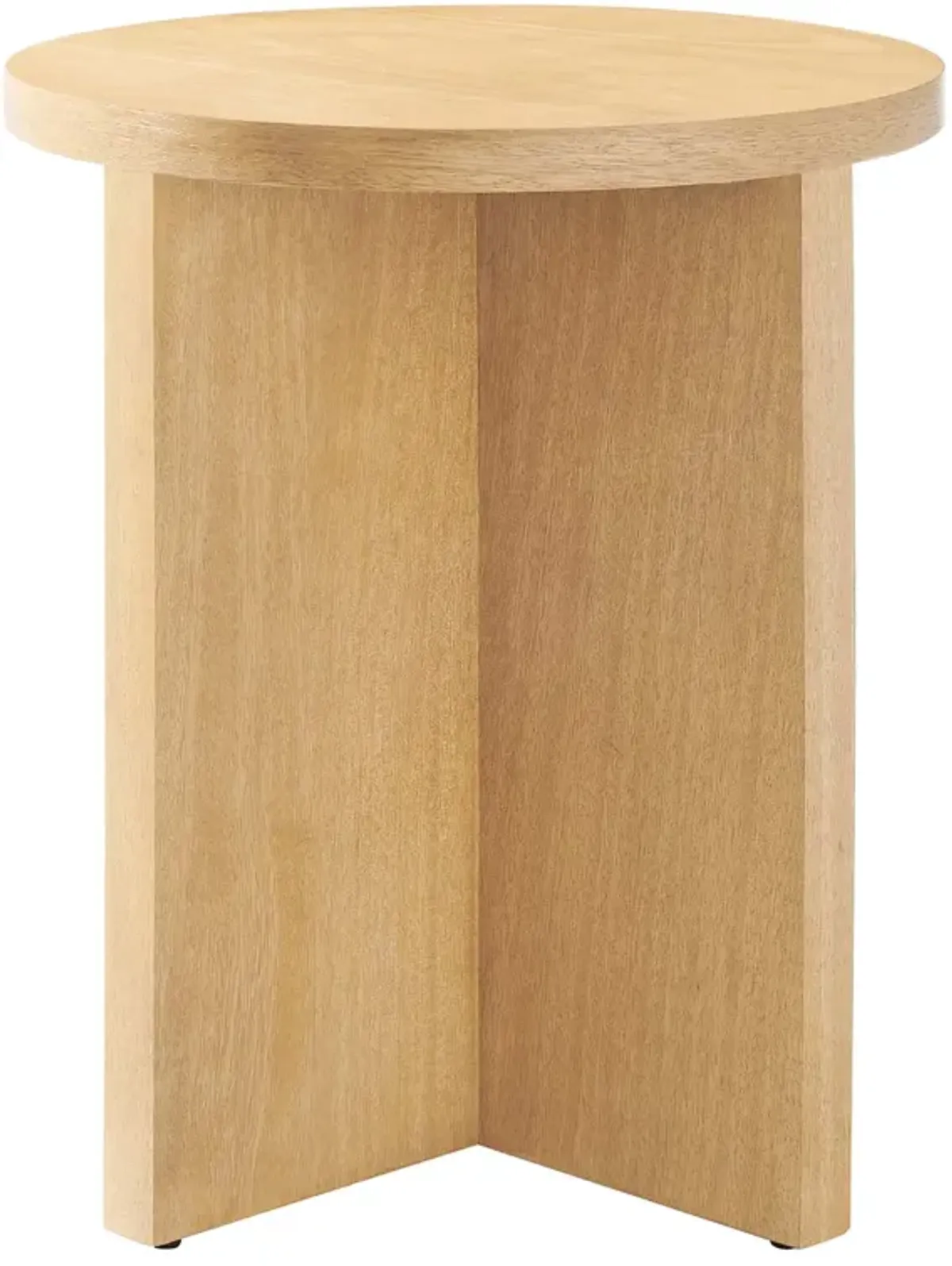 Silas Round Mango Wood Side Table