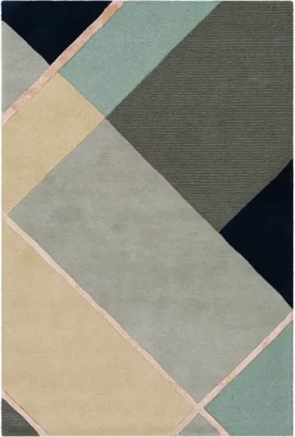 Mid Century 6' x 9' Rug