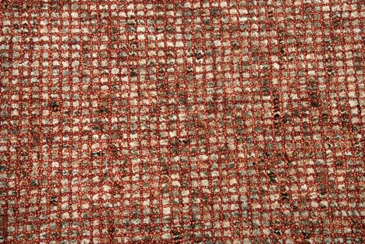 Talbot Red Tweed Wool 8' x 11'  Rug