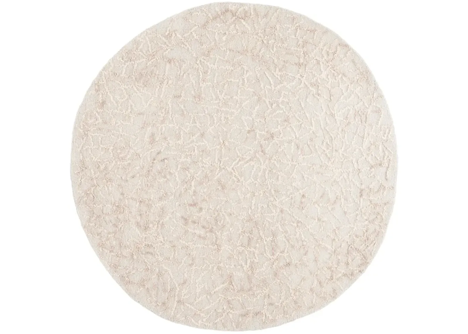 ABSTRACT 279 BEIGE  6' x 6' Round Round Rug