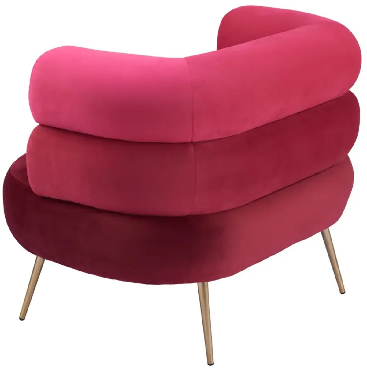 Arish Accent Chair Red