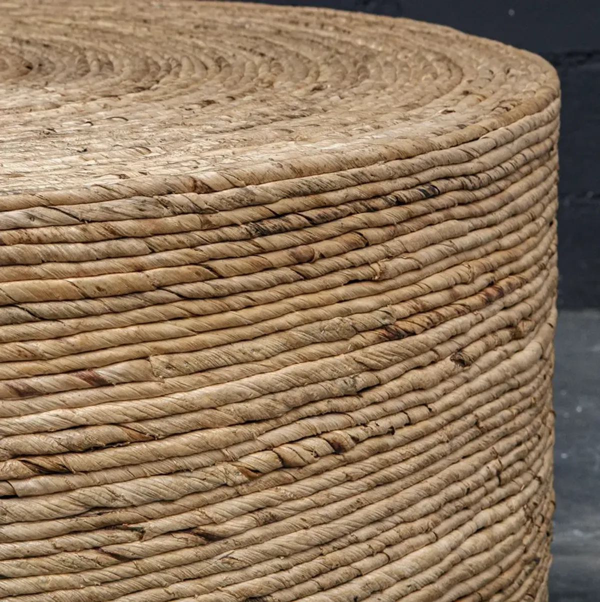 Rora Woven Round Coffee Table