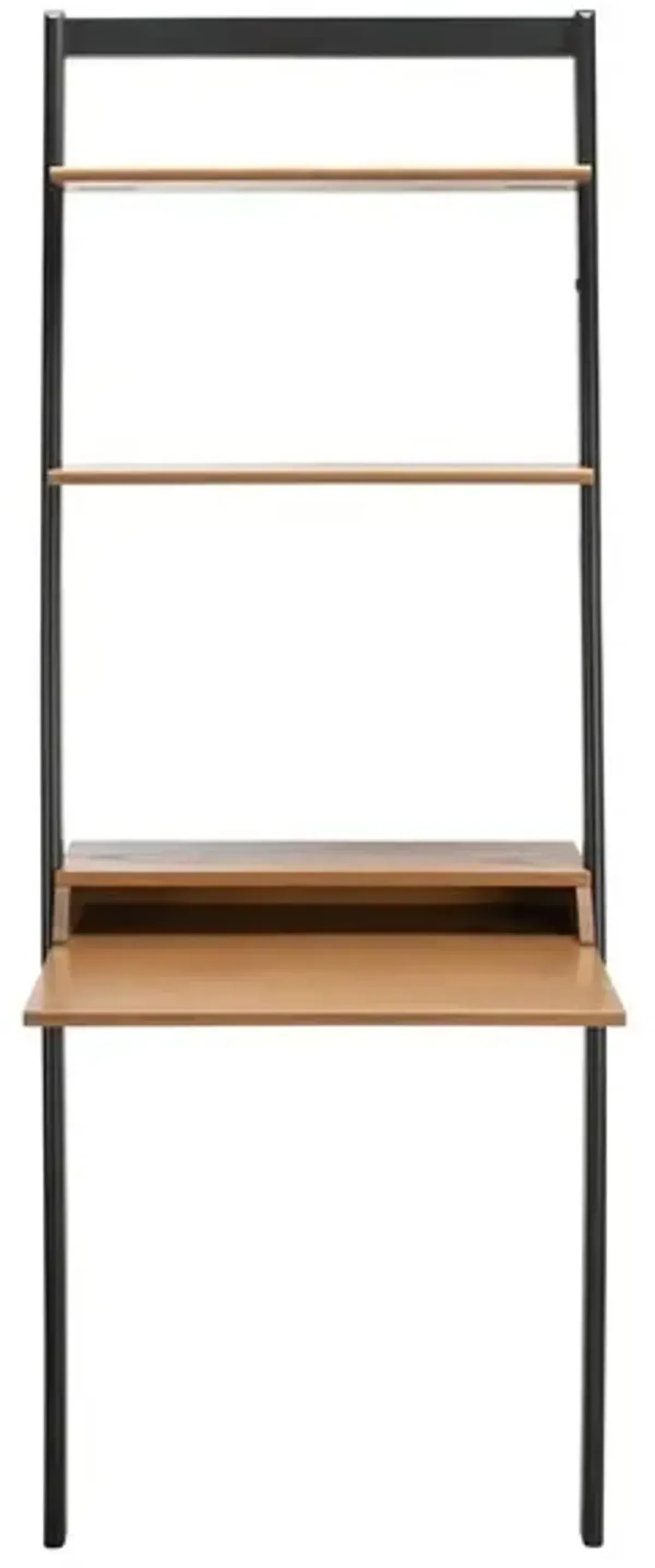 Pamella 2-Shelf Leaning Desk