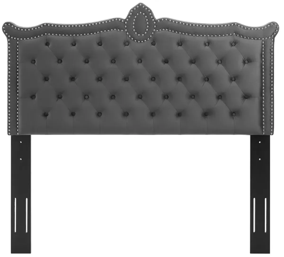 Louisa Tufted Performance Velvet Twin Headboard