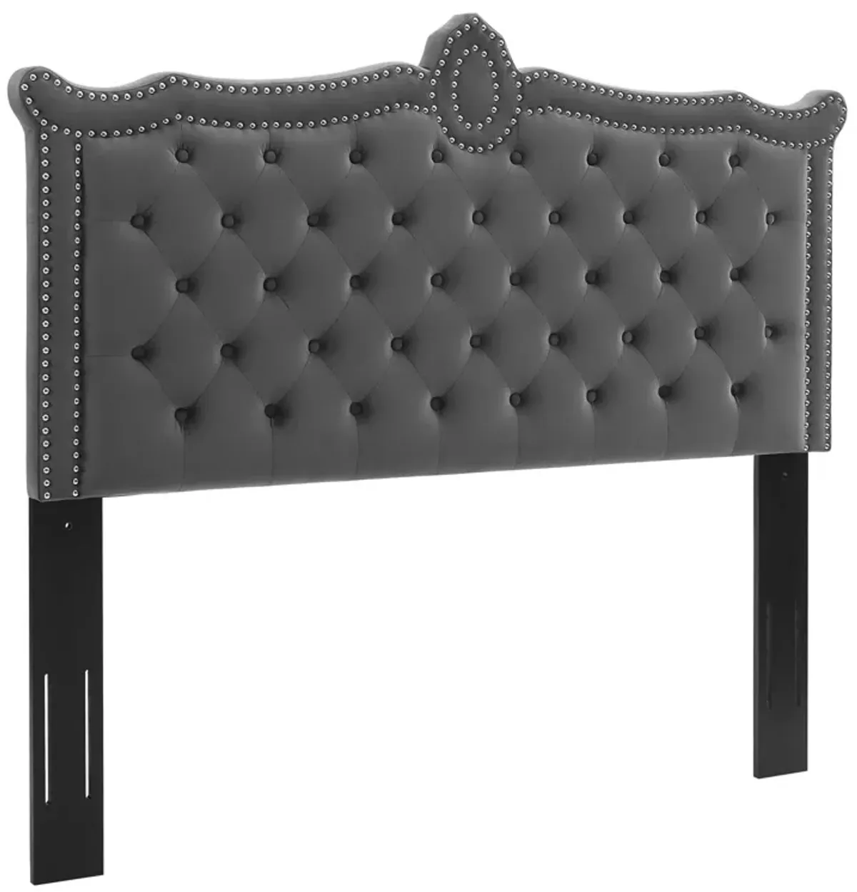 Louisa Tufted Performance Velvet Twin Headboard