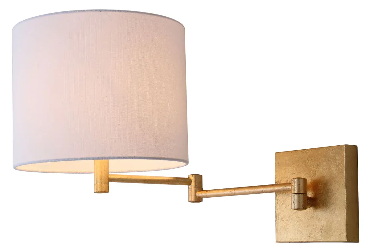 Lillian Gold 12-Inch H Wall Sconce - Set of 2